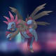 Hydreigon, a Dark-type Pokémon.